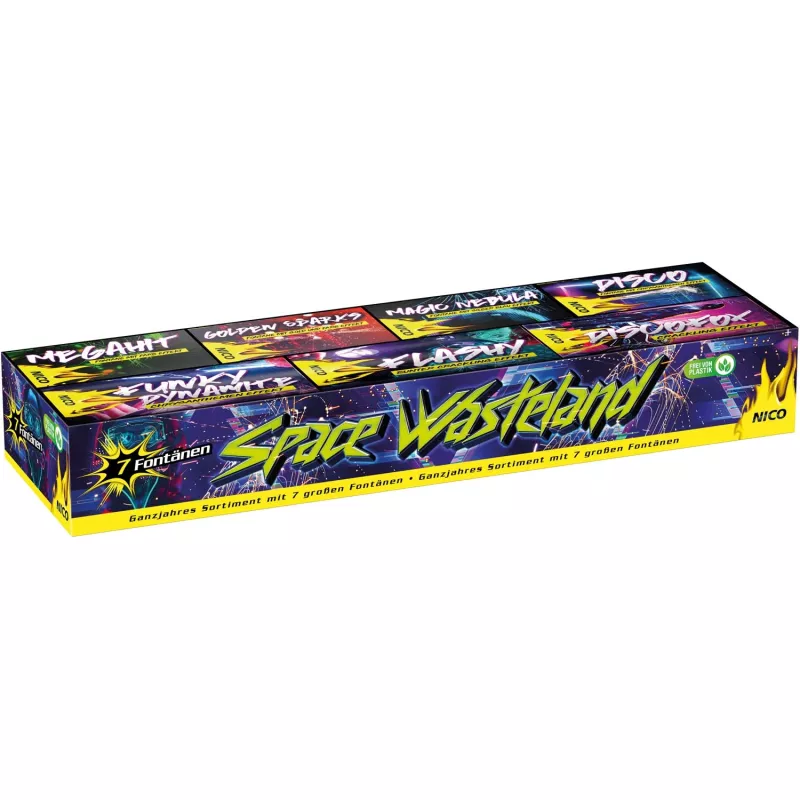 712. Space Wasteland, 7-tlg.
