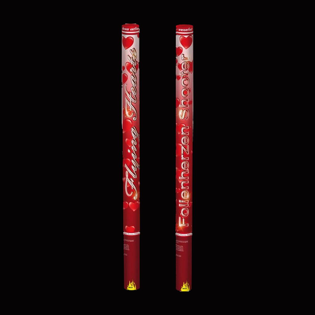 [FB-PAR-016] Confetti Shooter 80 cm · red hearts (813)