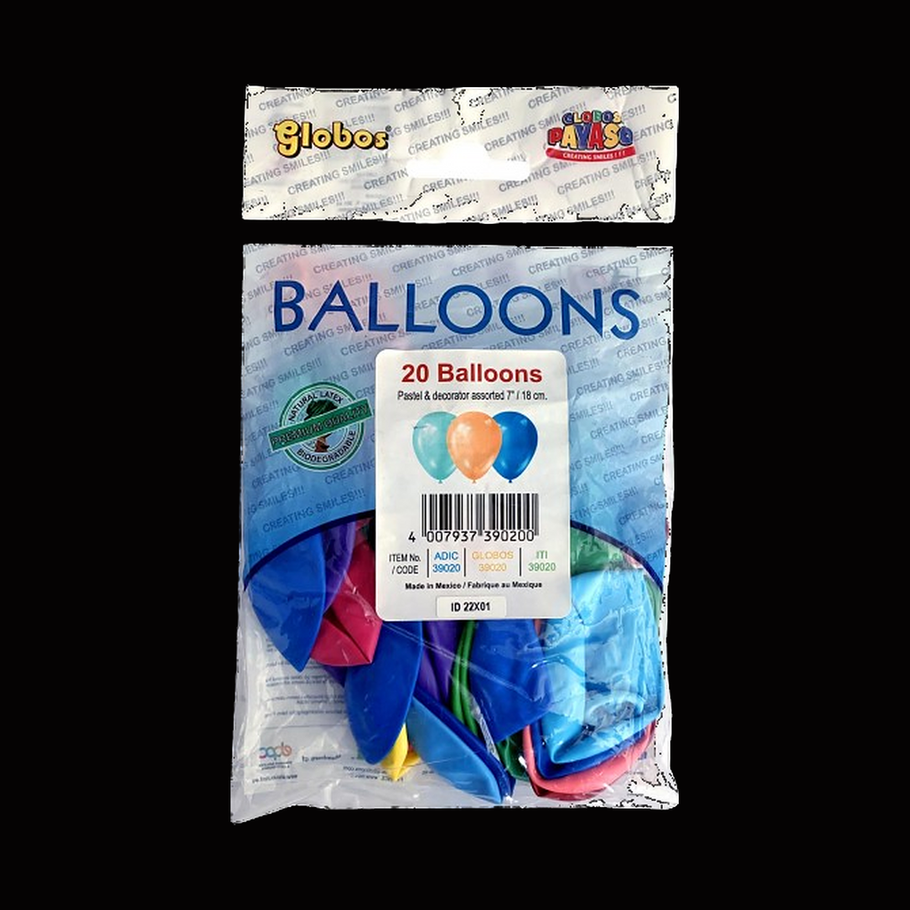 [FB-PAR-019] Balloons · 20 pcs (820)