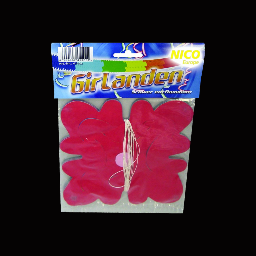Girlanden · mehrfarbig · 4 m lang