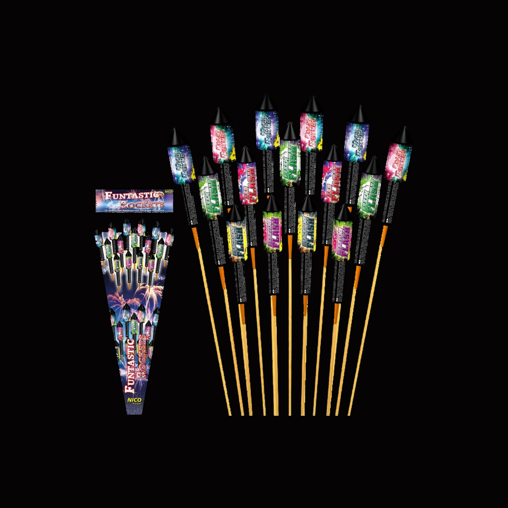 Funtastic Rockets · 15 Raketen