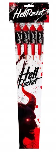 228. Hell Rocket, 4stck Packet