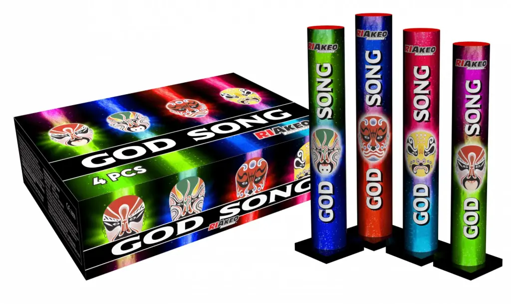 349. God Song, Singleshots, 4 pieces/paquet