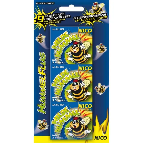 720. Hummelflug, 3er-Karte