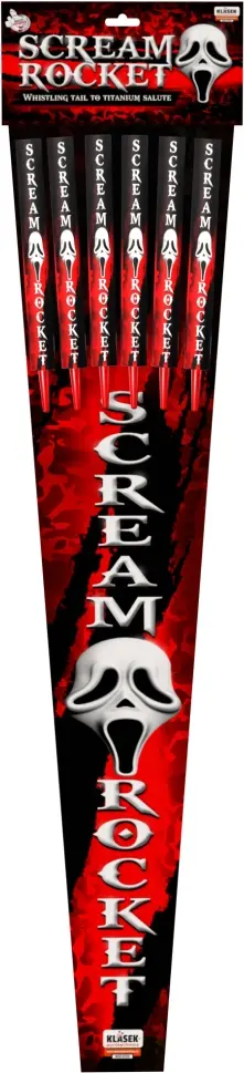 246. Scream Rocket, 6 Stück