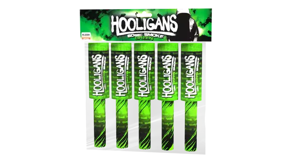 410. Hooligans Bombe fumigène, 5 pieces/paquet