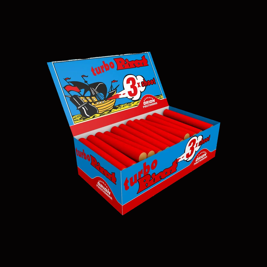 365. TURBO PIRATE 3X, 100 pcs/pack