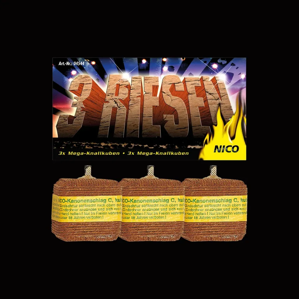 [FB-KNA-075] 3 Riesen · 3 pcs345