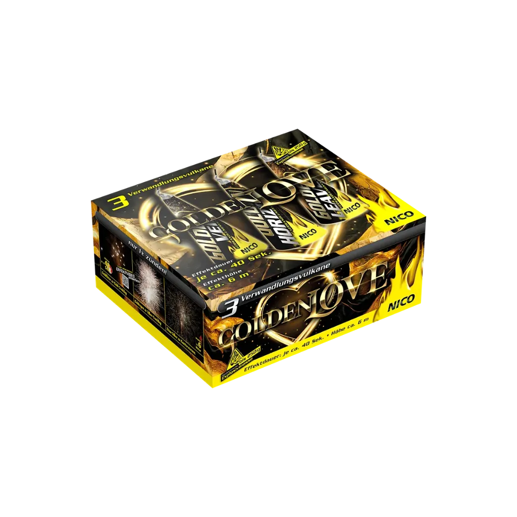 Golden Love · 3 Stück (646)