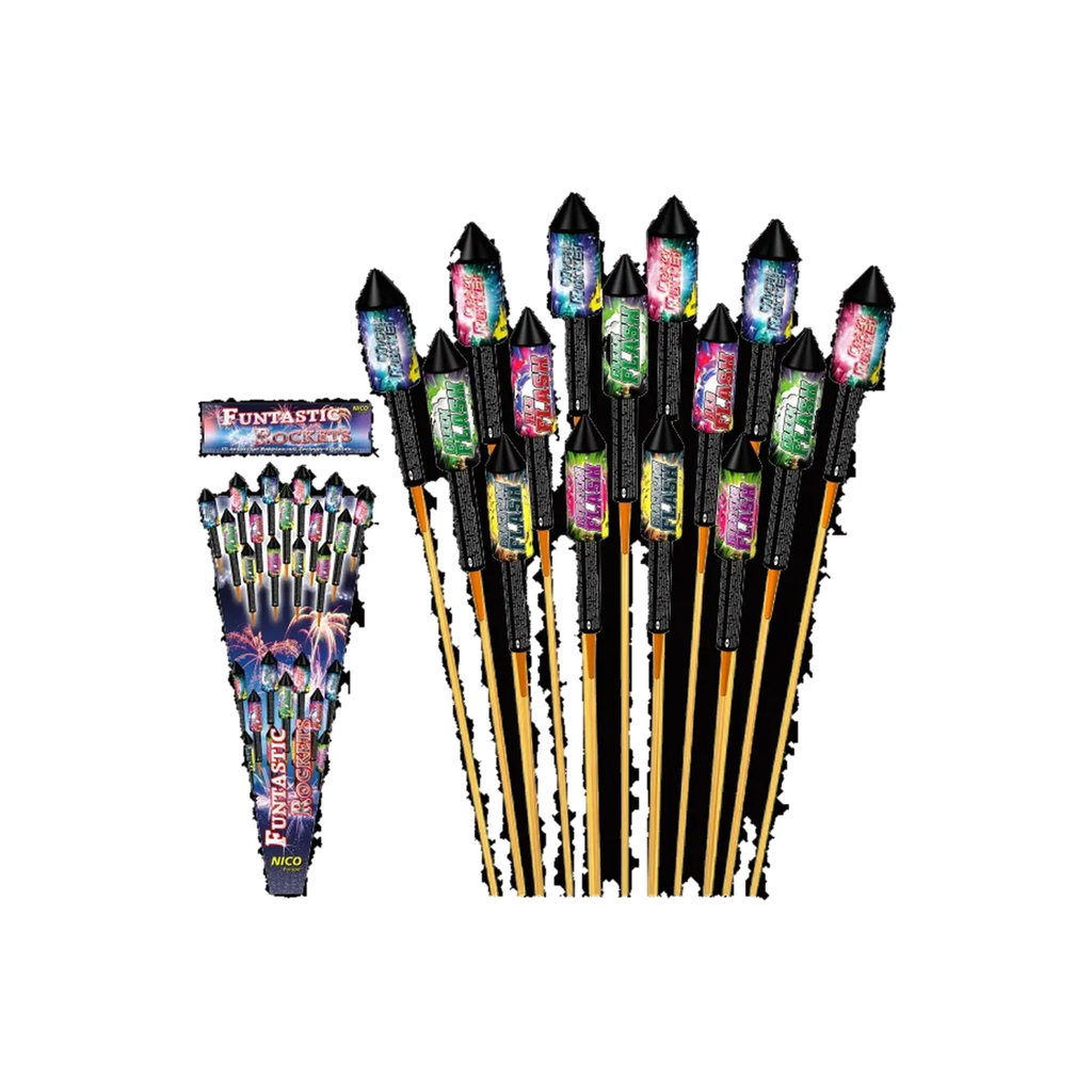 [FB-RAK-017] Funtastic Rockets · 15 Raketen (234)
