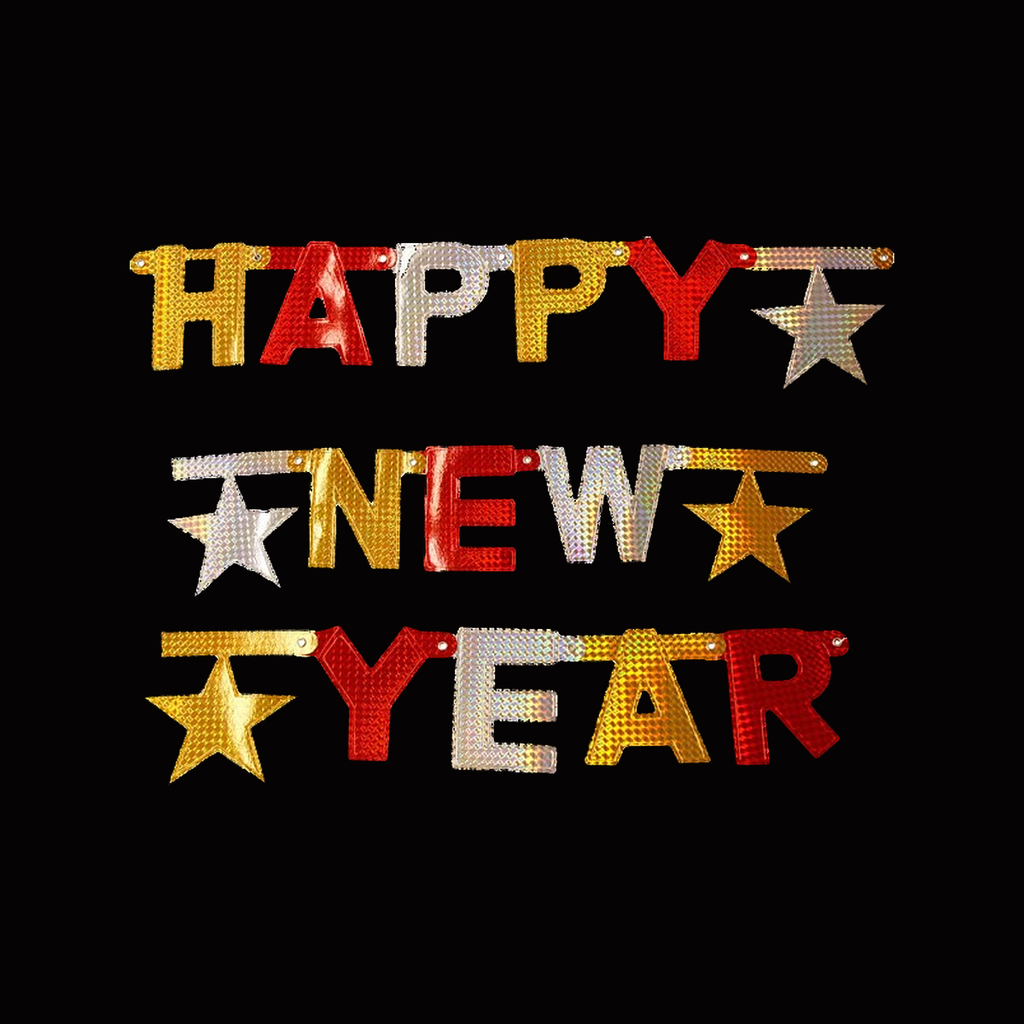 Party-Girlanden · Happy New Year