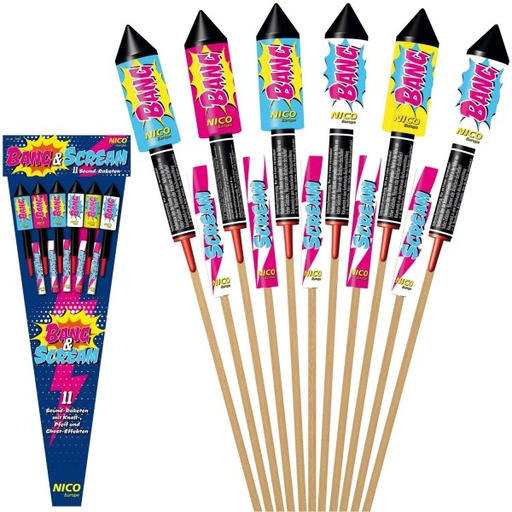 212. Bang & Scream, 11 piéces