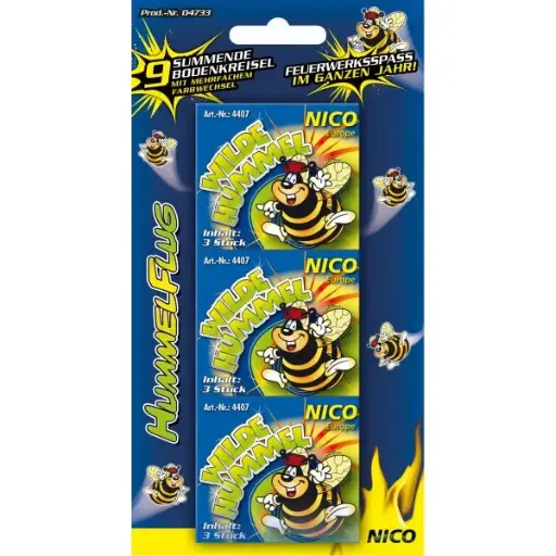 720. Hummelflug, 3er-Karte