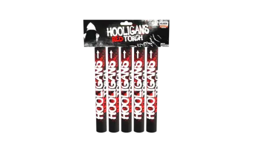 411. Torch rot, 5 Stück